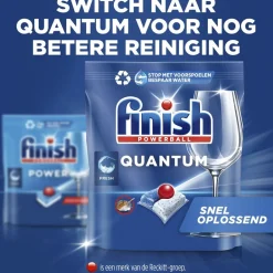 Finish Powerball Quantum All-in-1 Vaatwascapsules< Vaatwastabletten