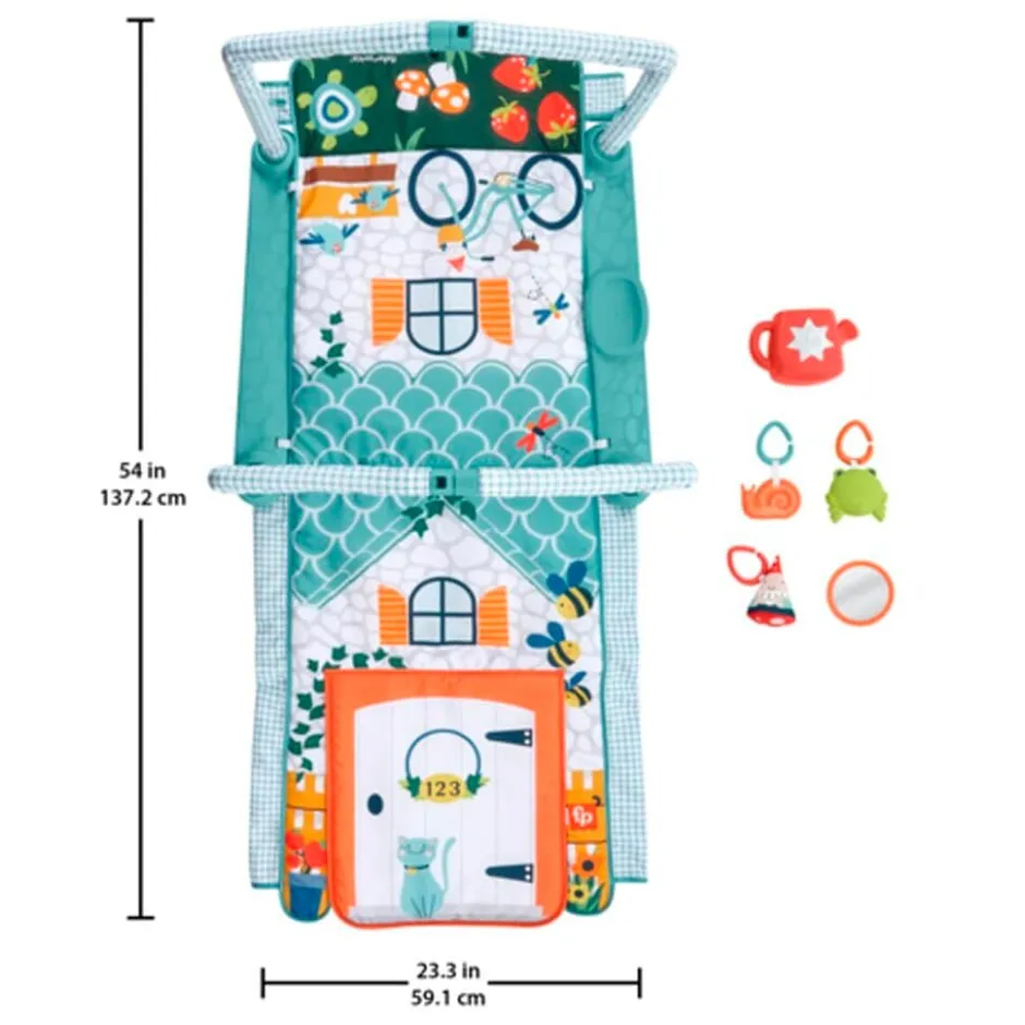 Fisher Price 3-In-1 Kruipen en Spelen Activiteitenspeelmat< Speelkleden En Babygyms|Interactief Speelgoed