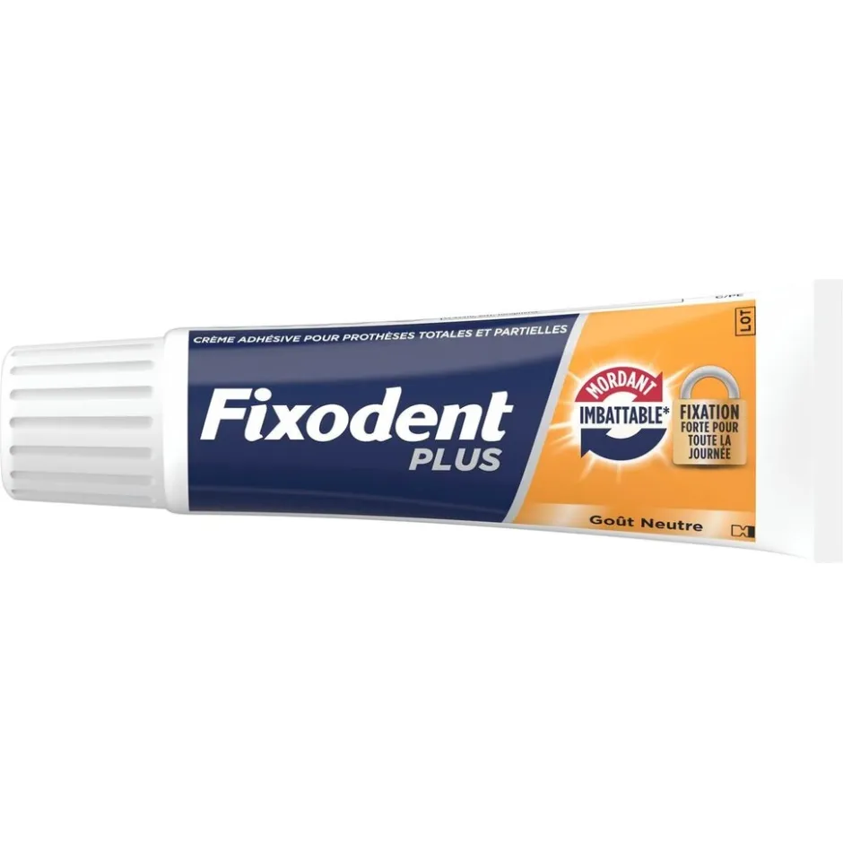 Plus De Beste Fixatie Premium Kleefpasta|Fixodent Hot