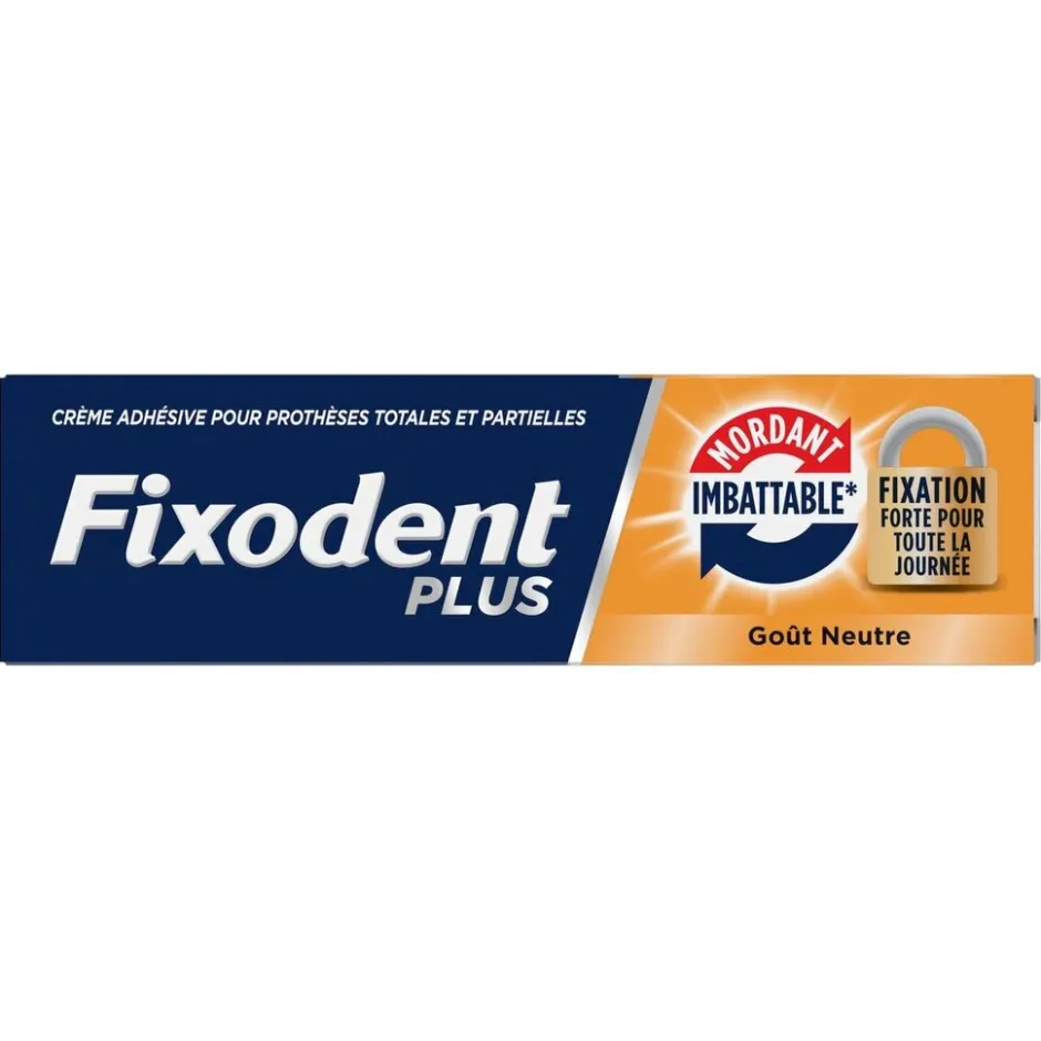 Plus De Beste Fixatie Premium Kleefpasta|Fixodent Hot