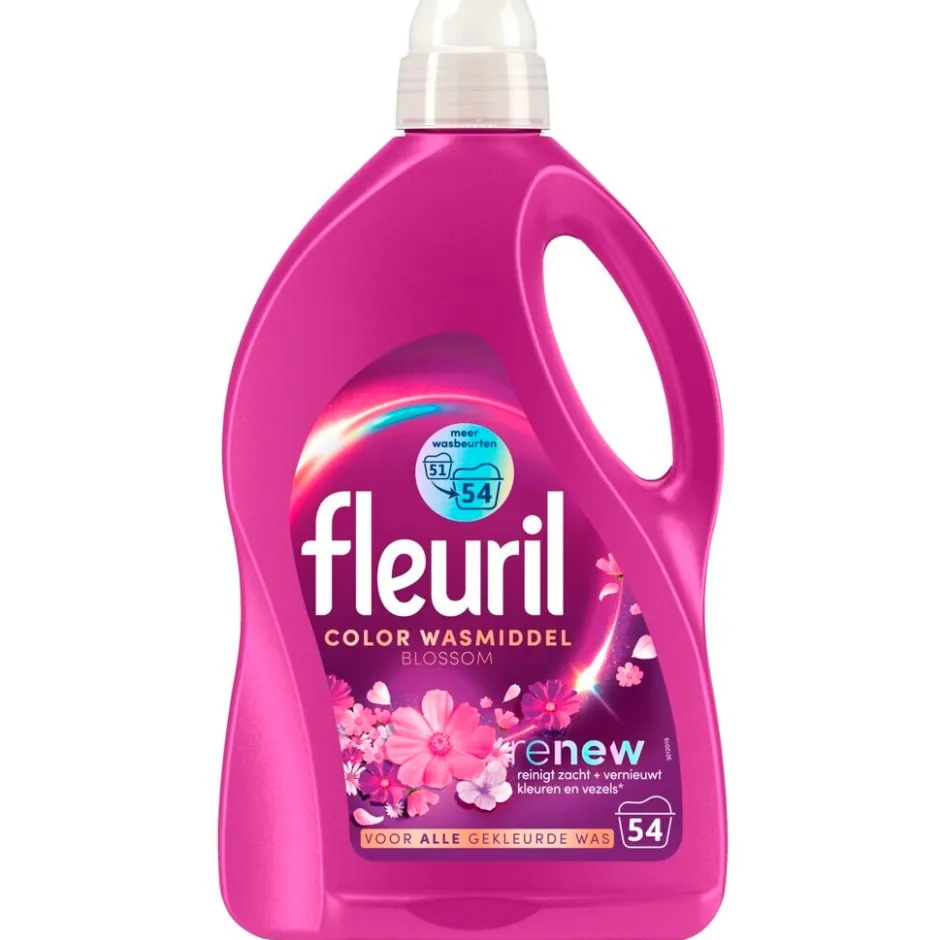 Renew Color Blossom Vloeibaar Wasmiddel|Fleuril Best