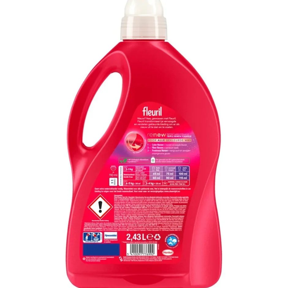 Renew Color Vloeibaar Wasmiddel|Fleuril Best