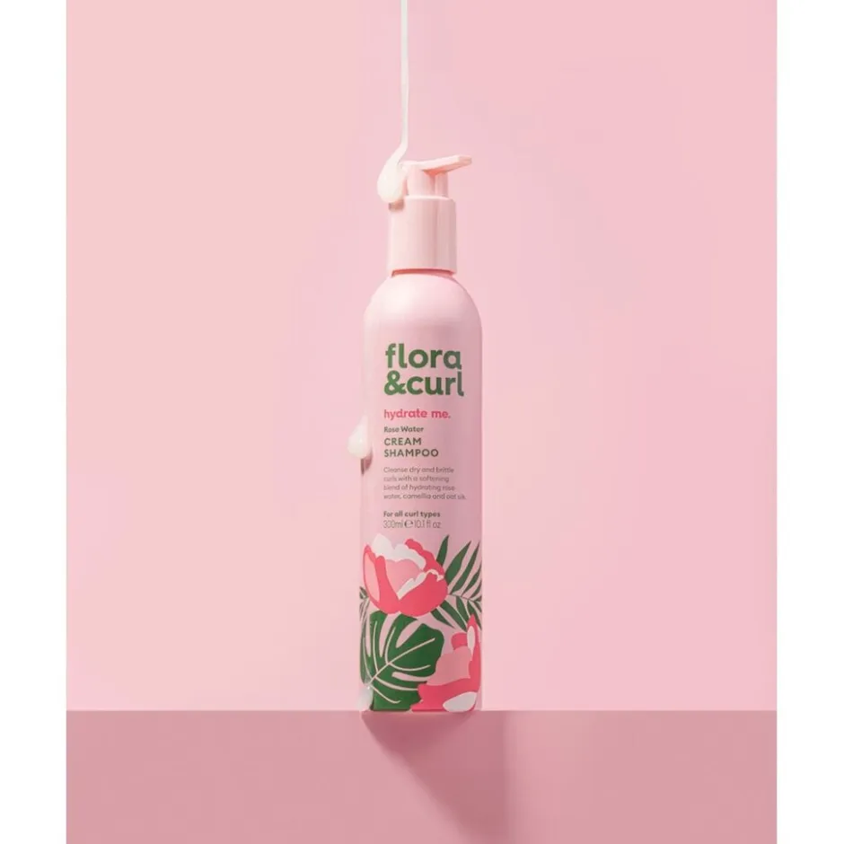Rose Water Cream Shampoo|Flora & Curl New