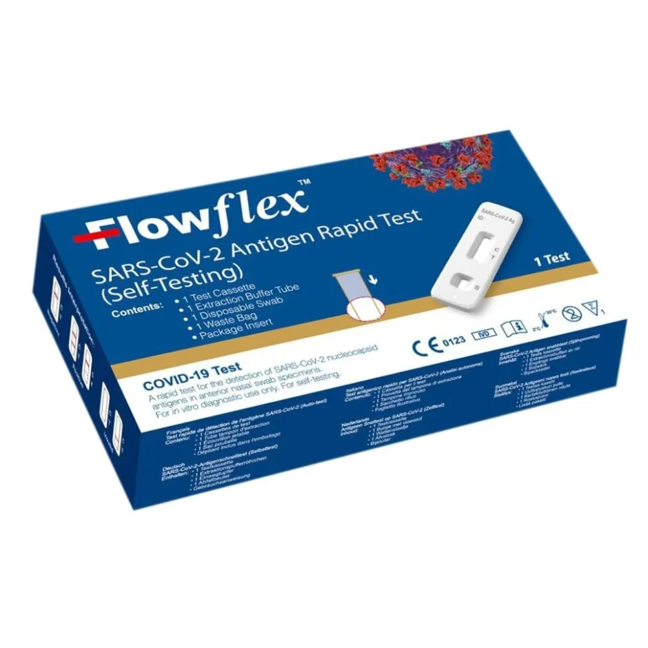 FlowFlex COVID-19 Zelftest< Zelftesten
