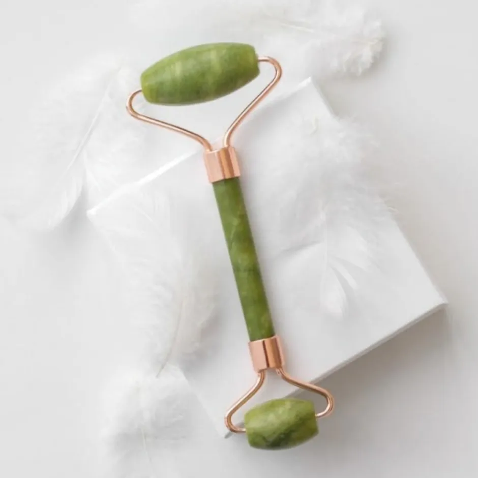 Rose Quartz Gezichtsmassage Roller|FLUFF Best