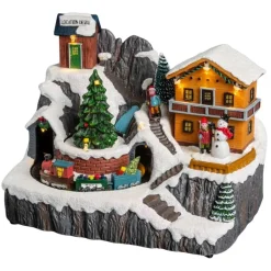 Fééric Lights and Christmas verlicht kerstdorp 'De kerstchalet in de bergen'| Discount
