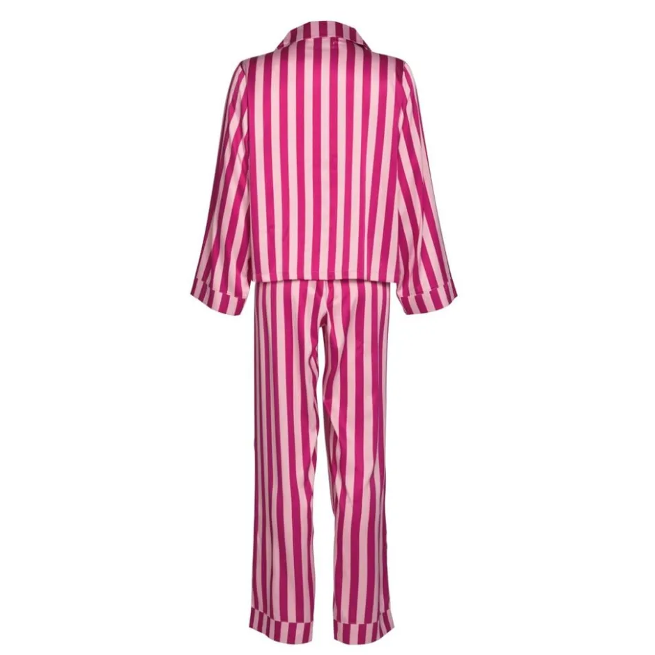 From PB With Love Gestreepte Satijnen Pyjama|Patty Best