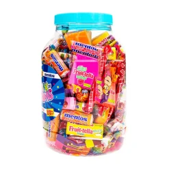 Fruit-tella , Mentos, Chupa Chups & Look-O-Look snoepmix< Trakteren