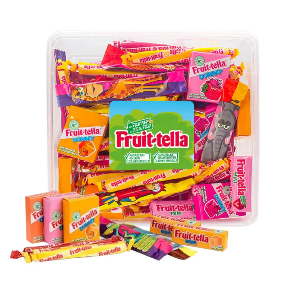 Fruit-tella snoepmix strooigoed< Trakteren