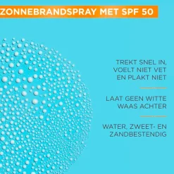Garnier Ambre Solaire Hydra 24H SPF50 Zonnespray< Zonnebrand