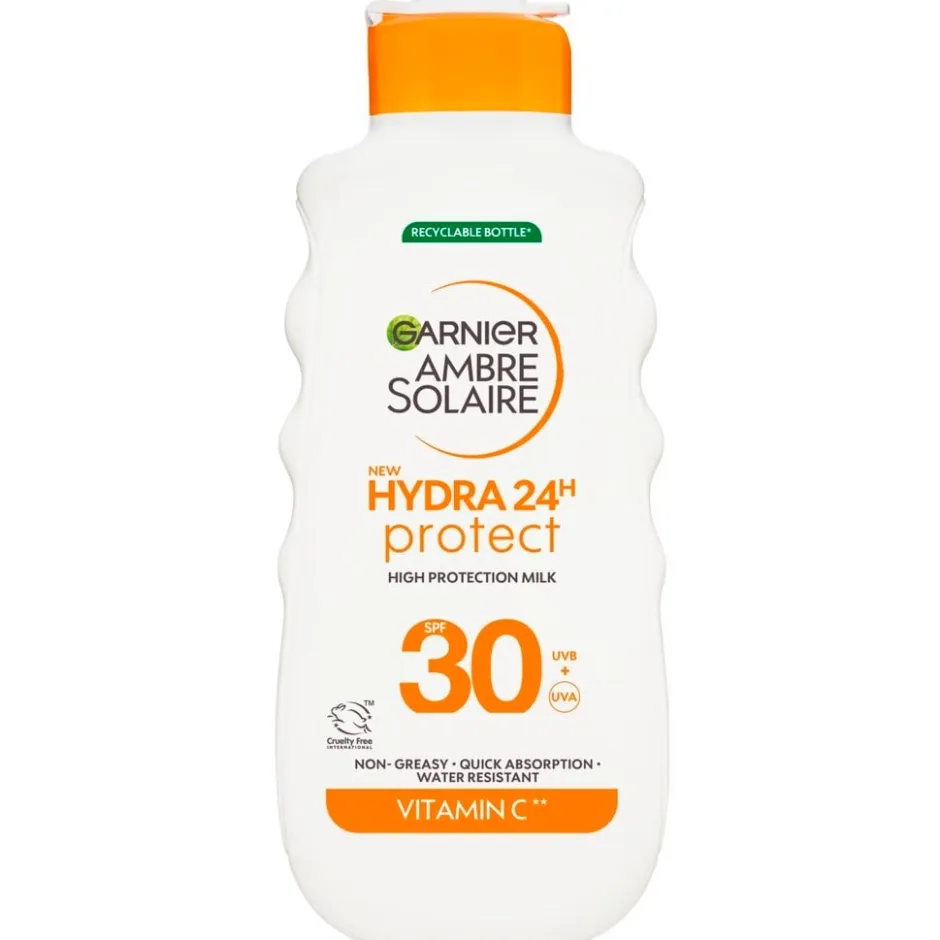 Hydra 24H Protect SPF30 Zonnemelk|Garnier Ambre Solaire Online