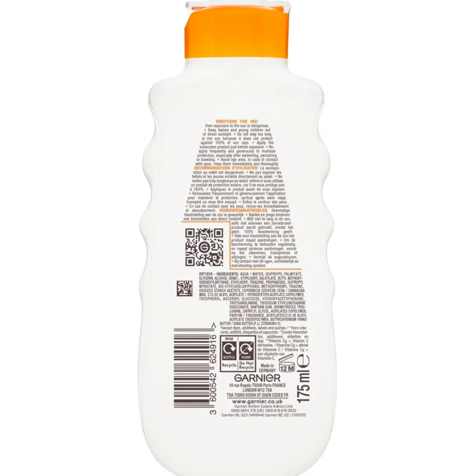 Hydra 24H Protect SPF30 Zonnemelk|Garnier Ambre Solaire Online