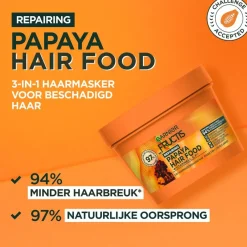 Garnier Color Repairing Papaya Hair Food 3-in-1 Haarmasker|Fructis Sale