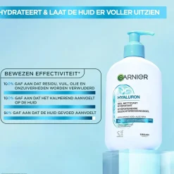 Garnier Skin Naturals Garnier Hyaluron+ Hydraterende Gezichtsreinigingsgel< Gezichtsreiniging