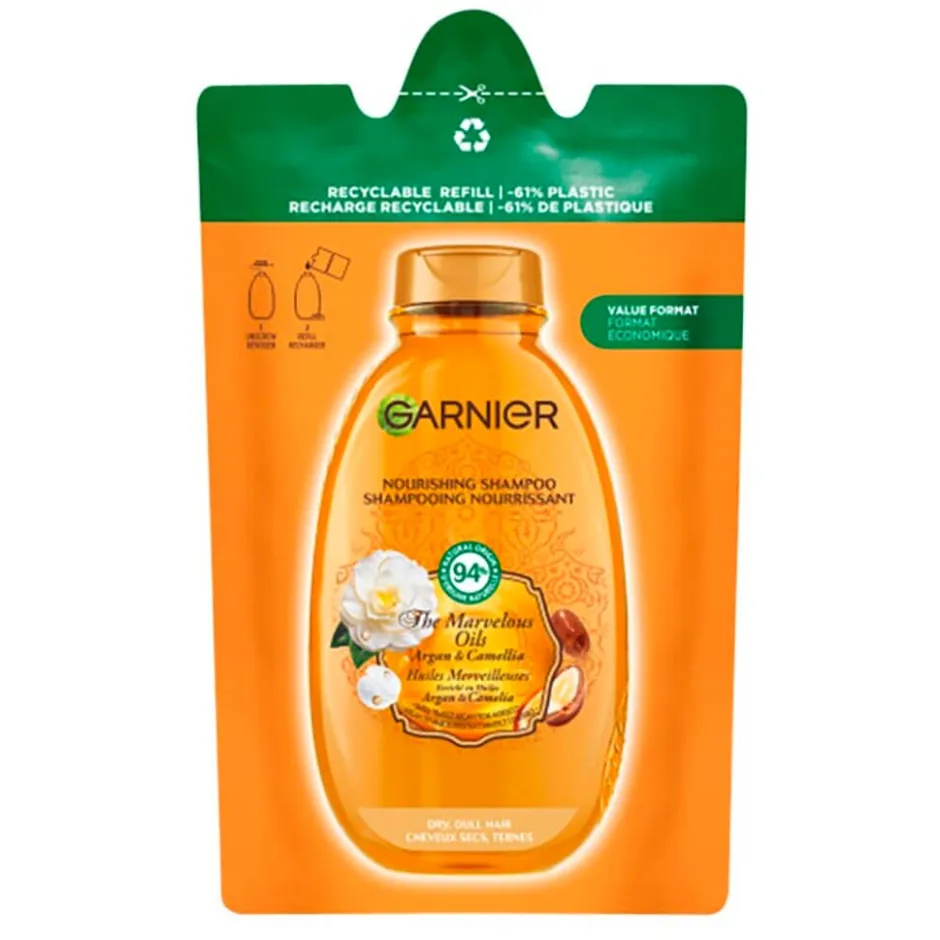 Garnier Argan & Camelia Shampoo Refill|Loving Blends New
