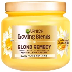 Garnier Blond Remedy Sun-Kissed Chamomile & Bloemenhoning Herstellend Masker|Loving Blends Best
