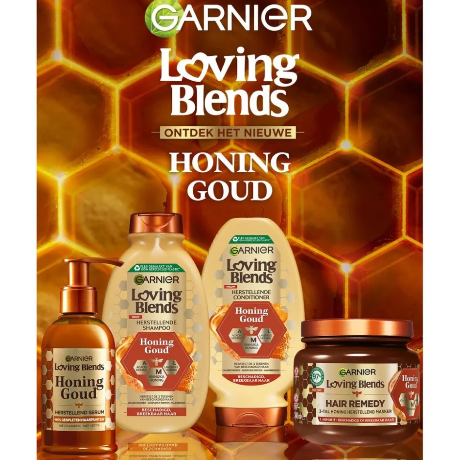 Garnier Honing Goud Herstellend Serum|Loving Blends
