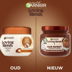 Loving Blends Garnier Kokosmelk & Macadamia Haarmasker< Haarmasker