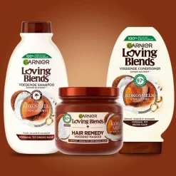 Loving Blends Garnier Kokosmelk & Macadamia Haarmasker< Haarmasker