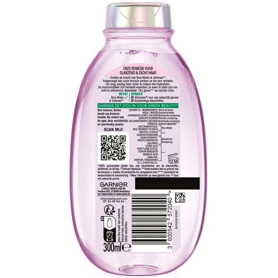Loving Blends Garnier Rice Water Infusion & Zetmeel Gladmakende Shampoo< Shampoo