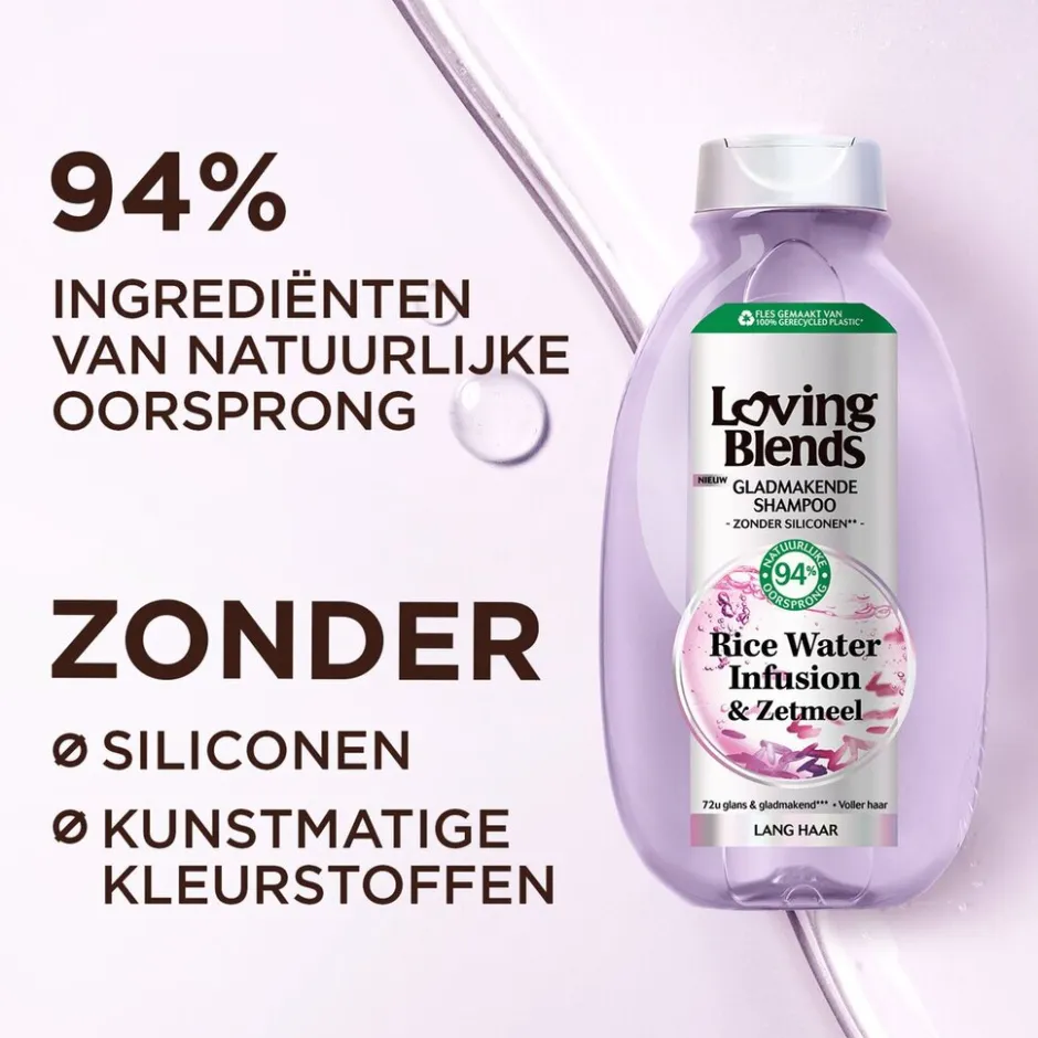 Loving Blends Garnier Rice Water Infusion & Zetmeel Gladmakende Shampoo< Shampoo