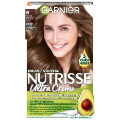 Nutrisse Garnier Ultra Crème 6 Natuurlijk Donkerblond Permanente Haarkleuring< Haarverf