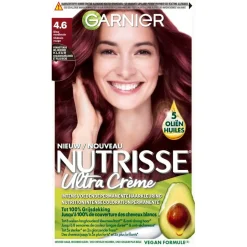 Nutrisse Garnier Ultra Crème 4.6 Diep Rood Middenbruin Permanente Haarkleuring< Haarverf