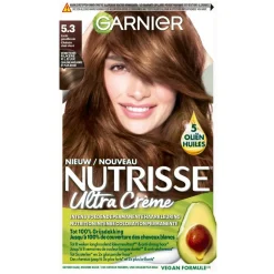 Nutrisse Garnier Ultra Crème 5.3 Licht Goudbruin Permanente Haarkleuring< Haarverf