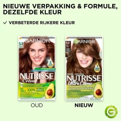 Nutrisse Garnier Ultra Crème 5.3 Licht Goudbruin Permanente Haarkleuring< Haarverf