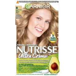 Garnier Ultra Crème 8 Licht Blond Permanente Haarkleuring|Nutrisse Hot