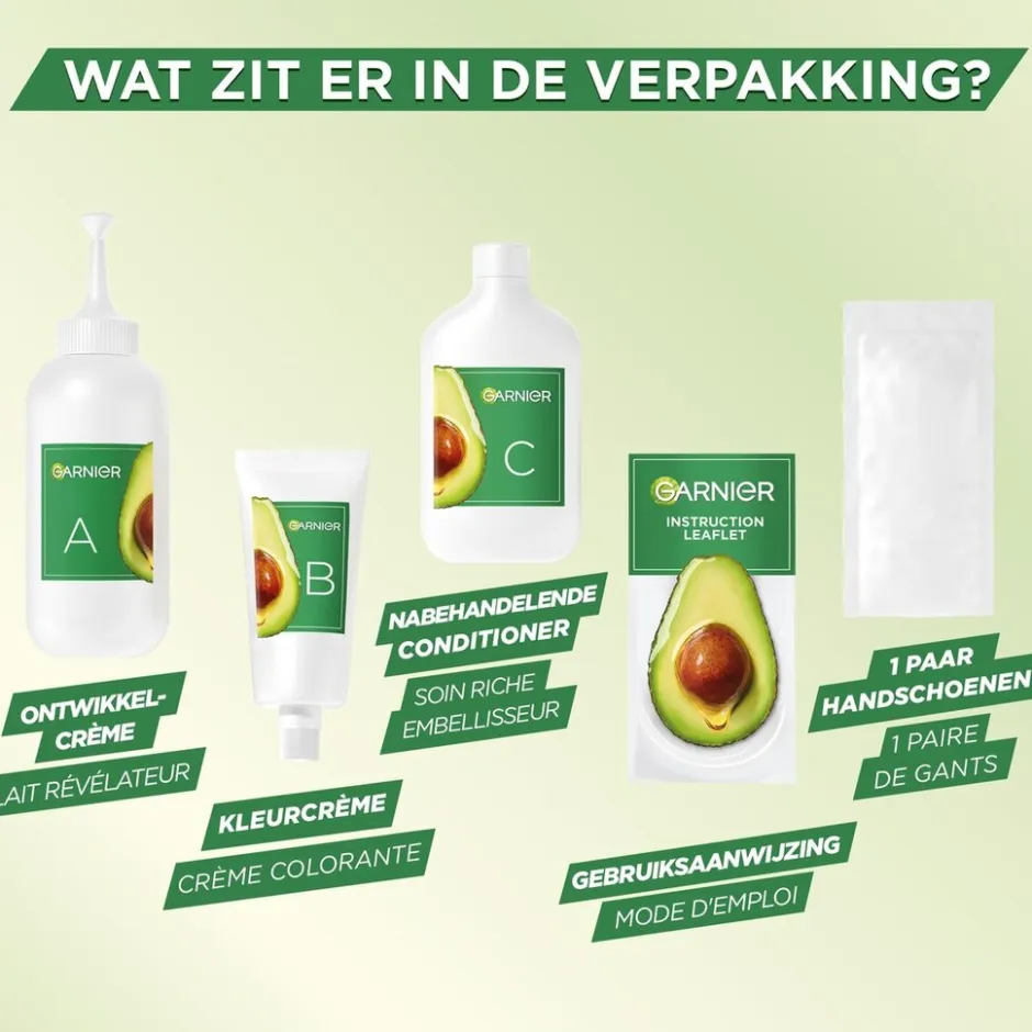 Nutrisse Garnier Ultra Crème 1 Zwart Permanente Haarkleuring< Haarverf
