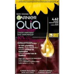 Garnier 4.62 Donker Granaatrood Permanente Haarkleuring|Olia Online