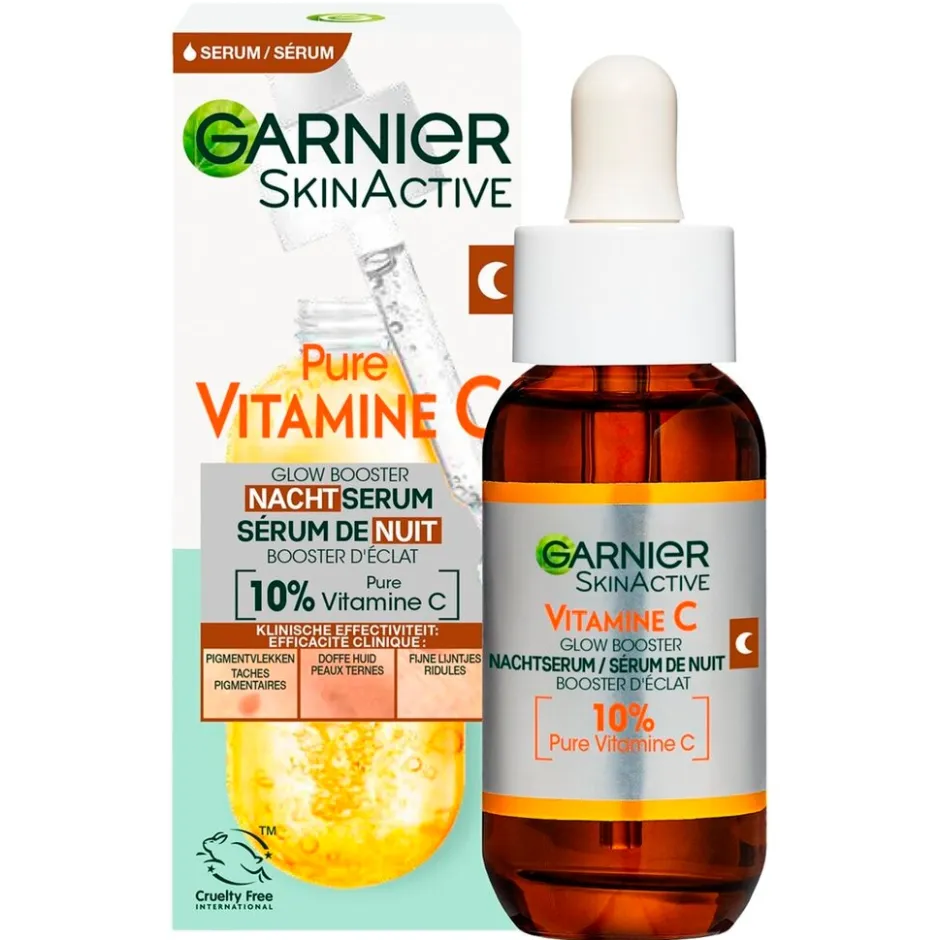 Garnier Skin Naturals Garnier SkinActive 10% Pure Vitamine C Anti-Pigmentvlekken Nachtserum< Serum