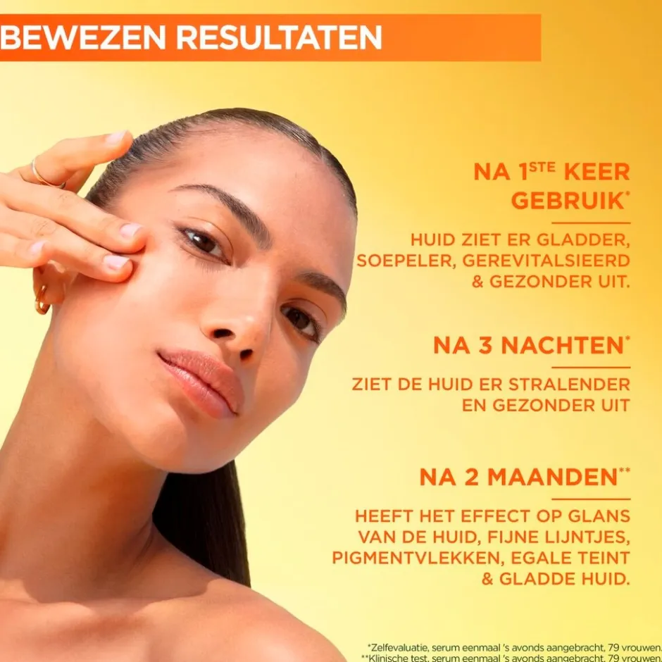 Garnier Skin Naturals Garnier SkinActive 10% Pure Vitamine C Anti-Pigmentvlekken Nachtserum< Serum
