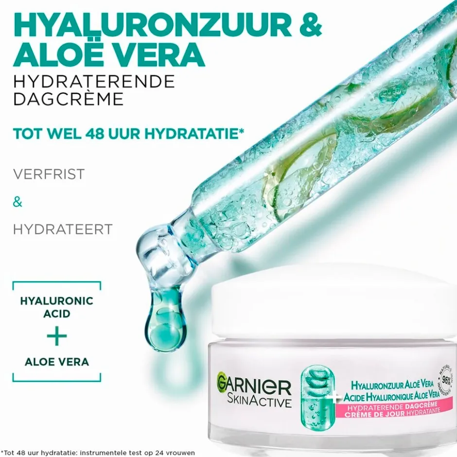 Garnier SkinActive Hyaluronzuur en Aloë Vera Hydraterende Dagcrème|Garnier Skin Naturals Discount