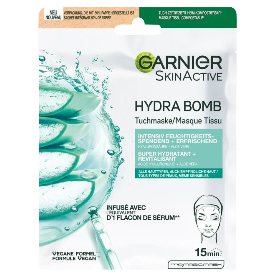 Garnier SkinActive Hydra Bomb Tissuemasker|Garnier Skin Naturals Sale