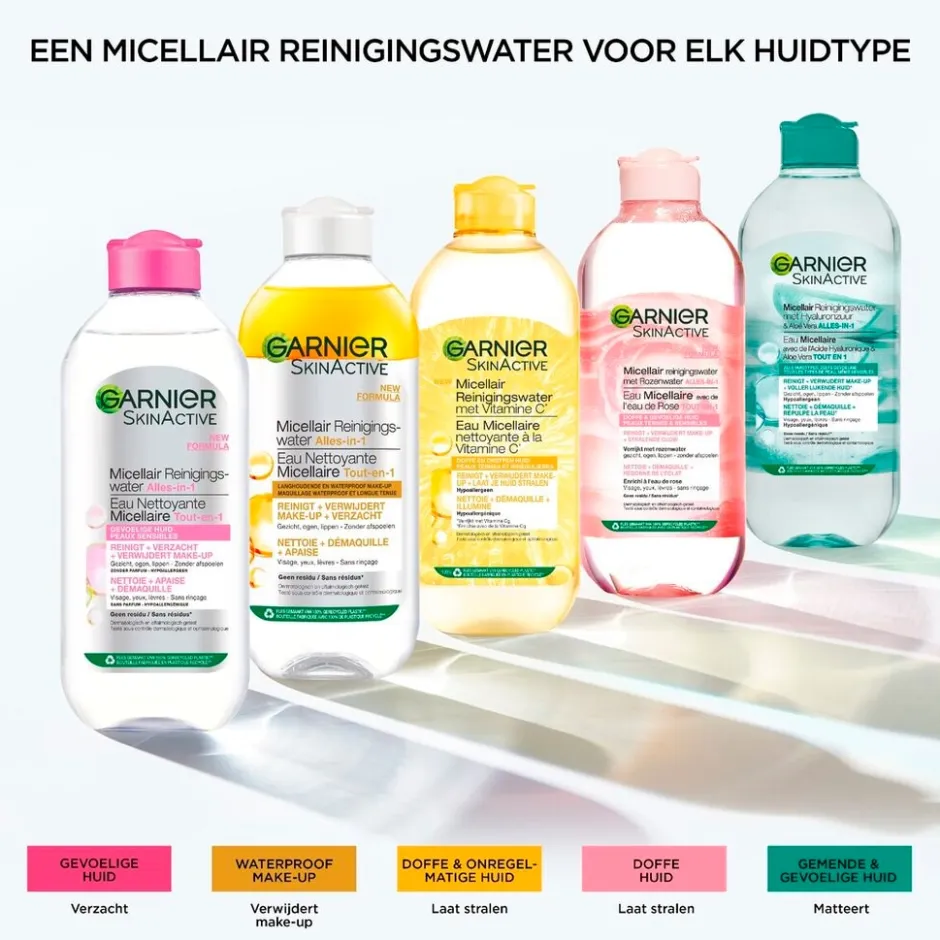 Garnier Skin Naturals Garnier SkinActive Micellair Reinigingswater met Rozenwater< Gezichtsreiniging