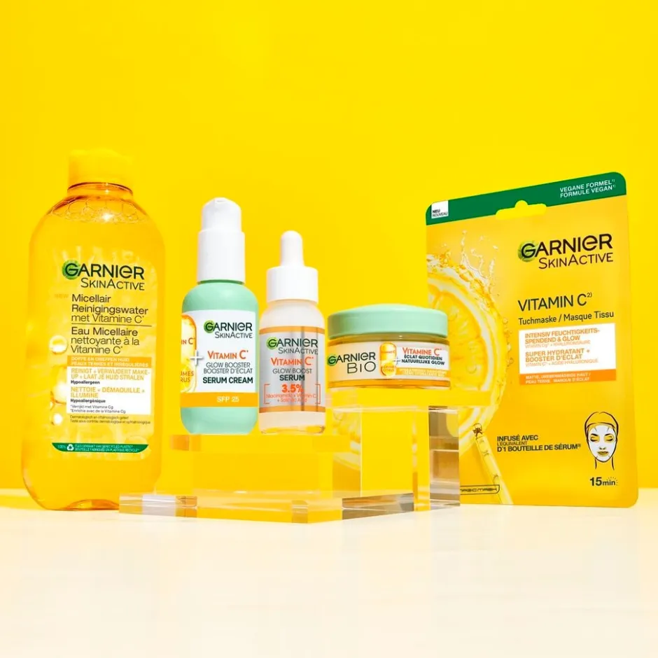 Garnier Skin Naturals Garnier SkinActive Vitamine C Serummasker< Gezichtsmaskers