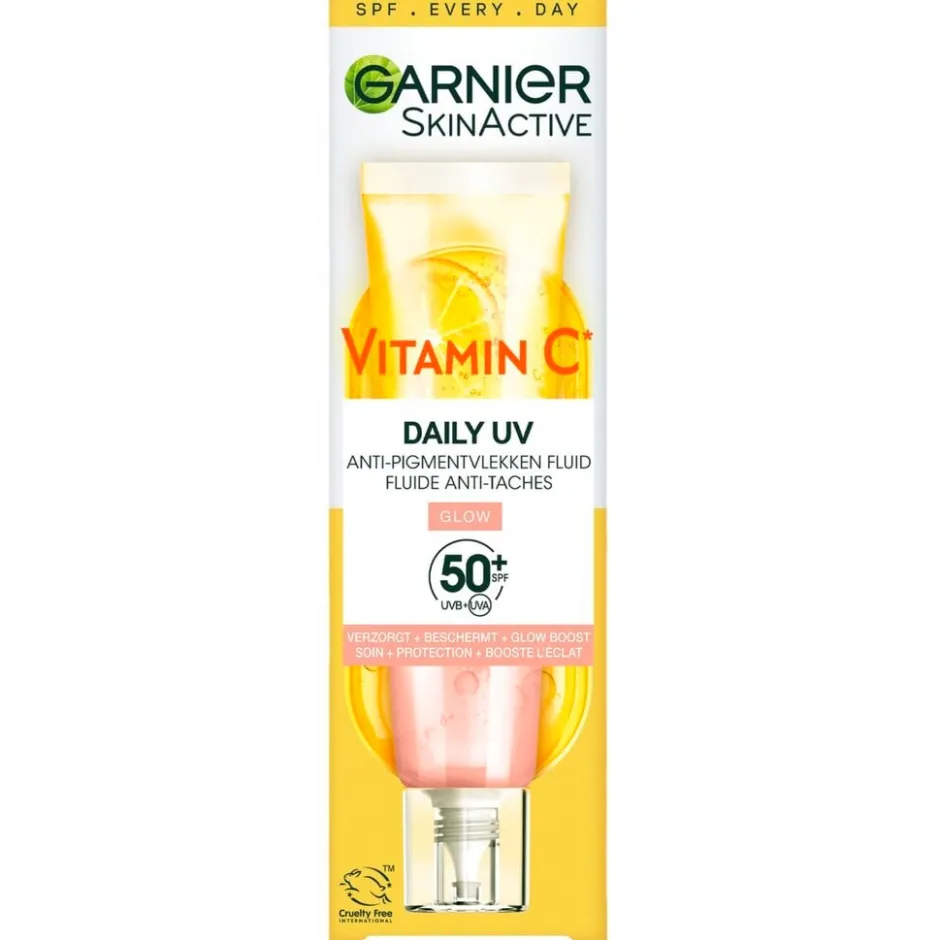 Garnier Skin Naturals Garnier SkinActive Vitamin C Daily Uv Anti-Pigmentvlekken Fluid< Dagcreme