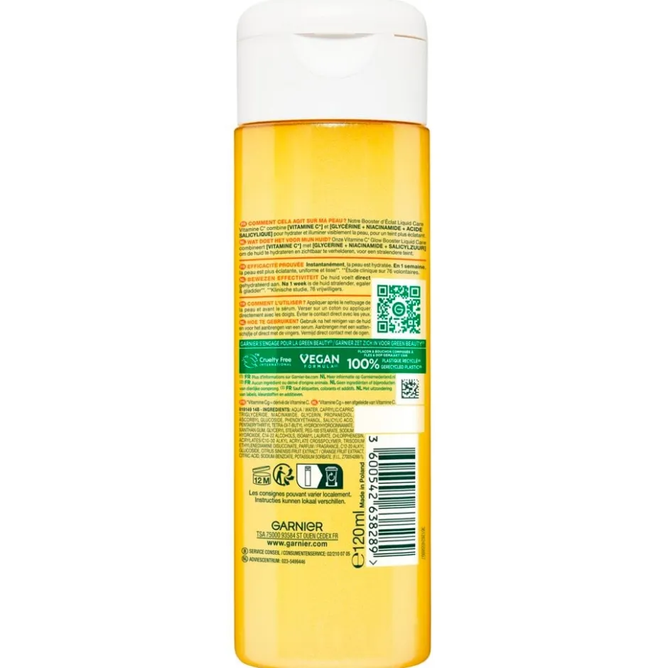 Garnier Skin Naturals Garnier Vitamine C Glow Booster Liquid Care< Exfoliant