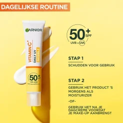 Garnier Vitamine C SPF50+ Invisible Anti-Pigmentvlekken Daily UV Fluid|Garnier Skin Naturals Best