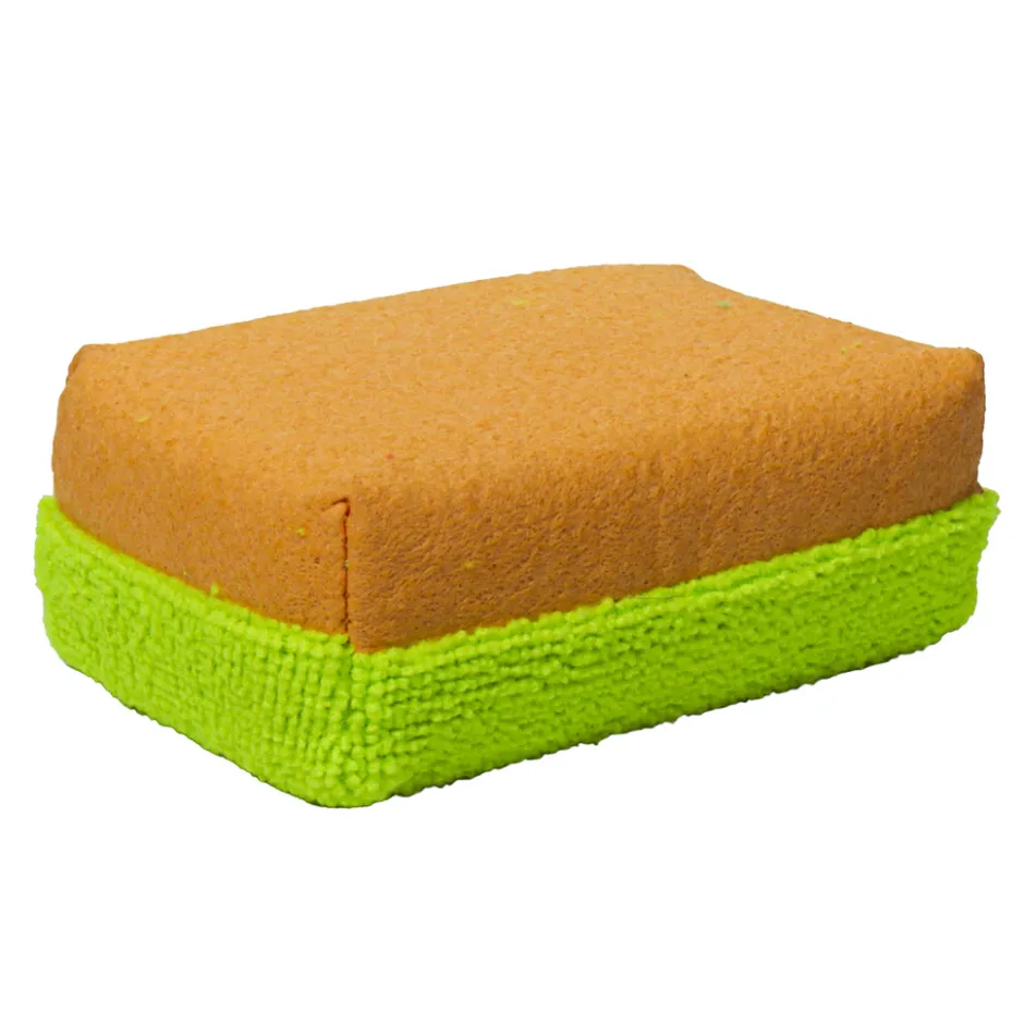 Gecko 2in1 Schrobspons met zeem< Buiten En Vrije Tijd