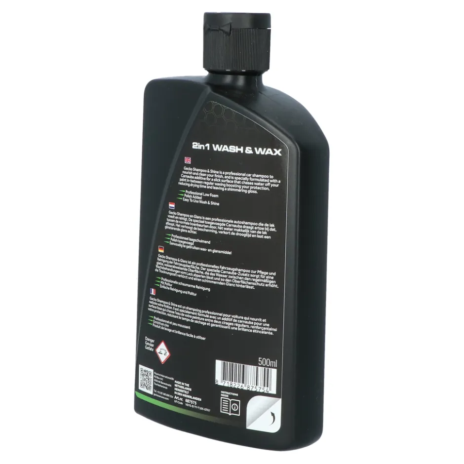 Gecko 2in1 Wash & Wax 500ml|