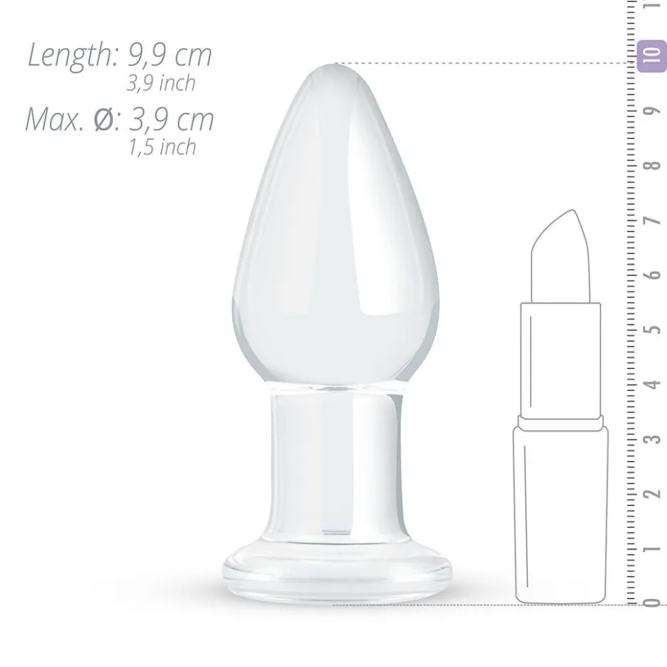 Gildo Glazen Buttplug No. 24< Seksspeeltjes