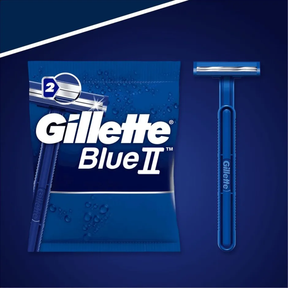 Blue II Wegwerpscheermesjes|Gillette Hot