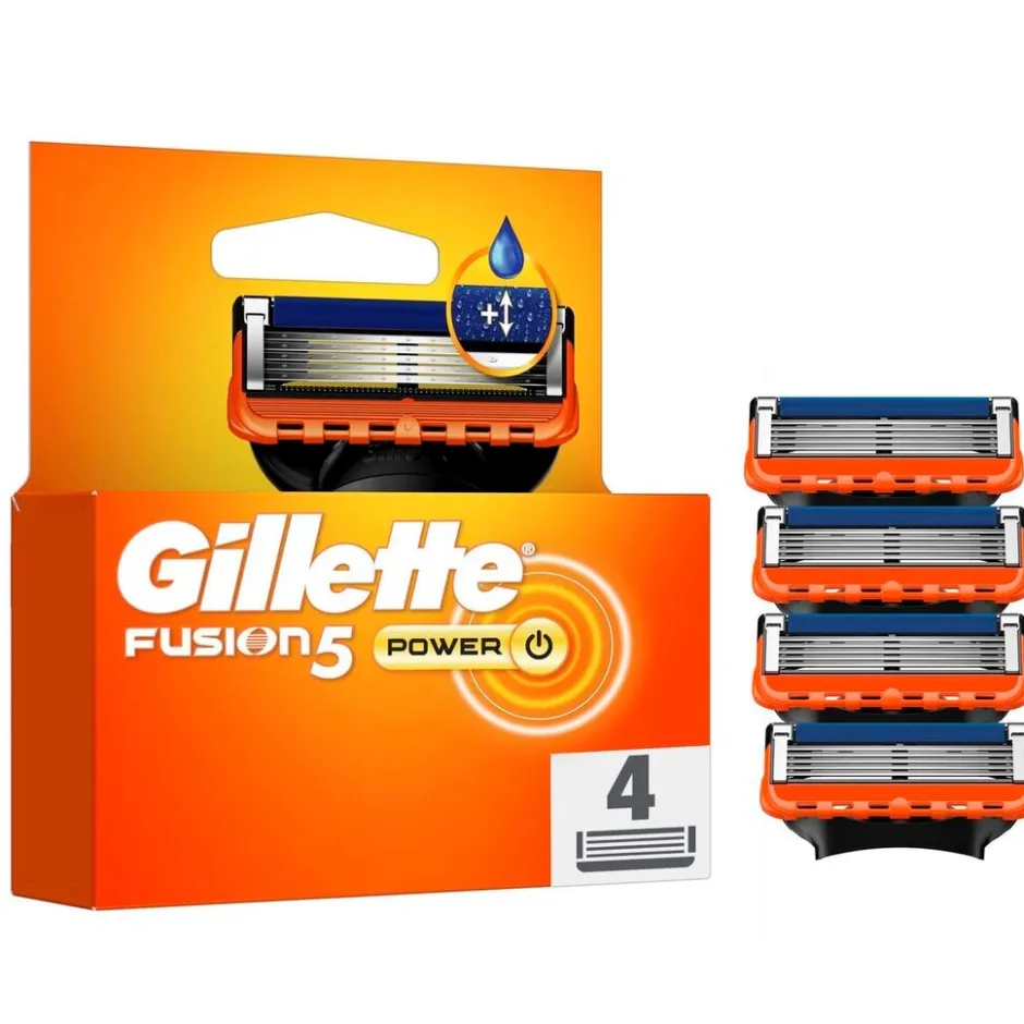 Gillette Fusion5 Power Scheermesjes<Heren Scheermesjes