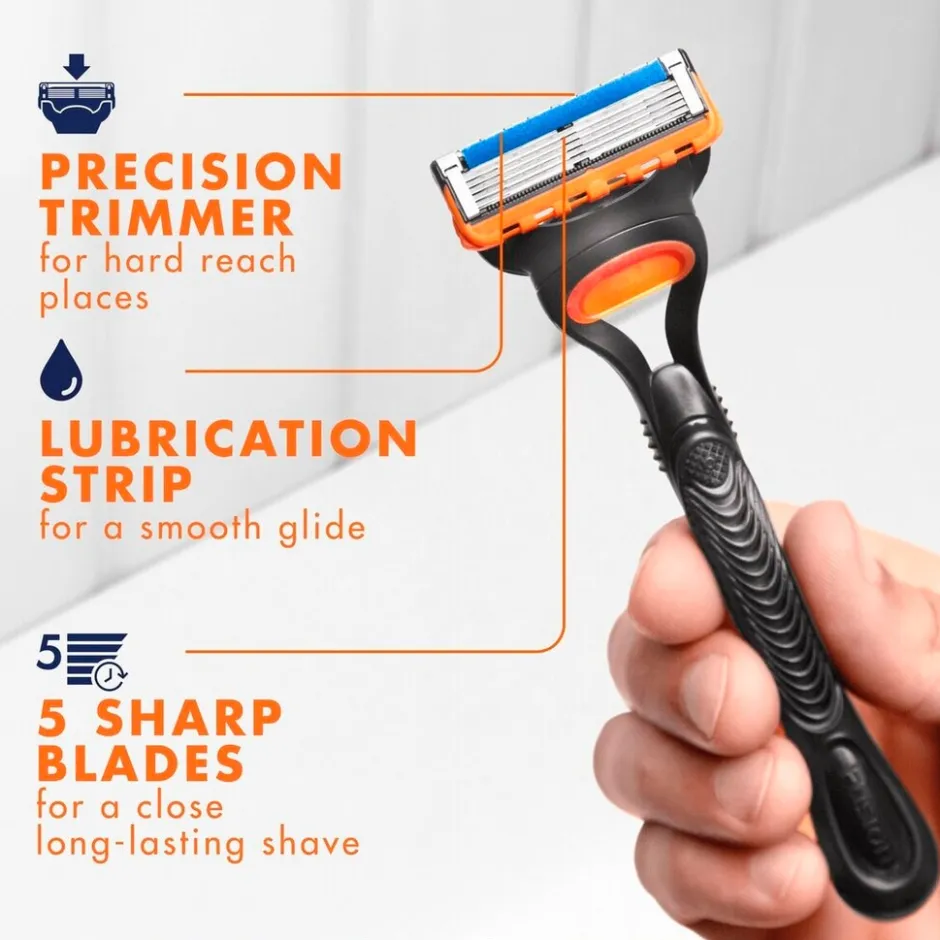 Fusion5 Scheerapparaat|Gillette Online