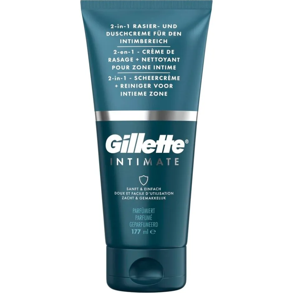 Intimate 2-In-1 Scheercrème en Reiniger|Gillette New