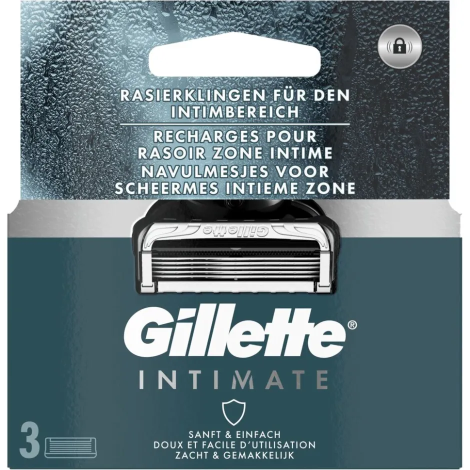 Gillette Intimate Scheermesjes<Heren Scheermesjes
