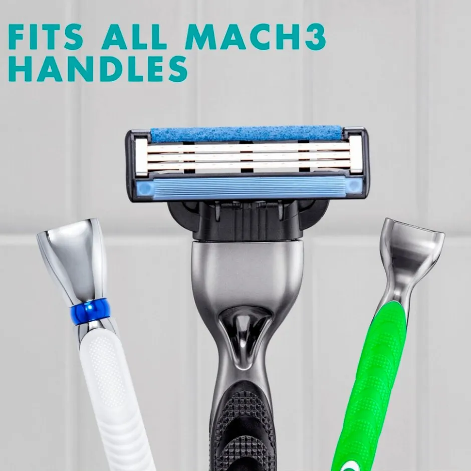 Gillette Mach3 Base Scheermesjes<Heren Scheermesjes